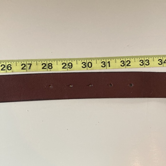 Boho Leather Belt 30” - Picture 6 of 10